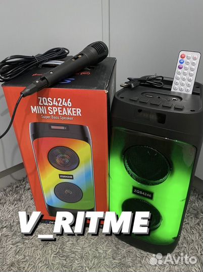 Колонка блютуз zqs - 4246/4245