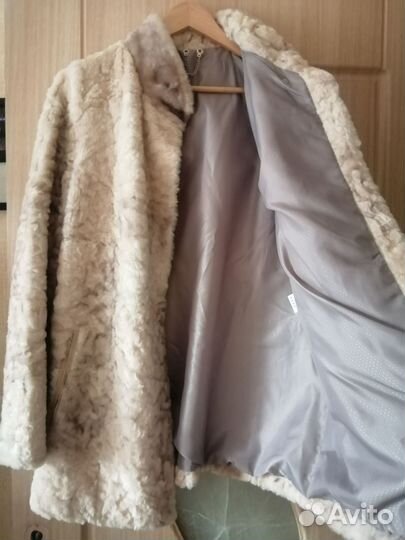 Шуба из козлика 46 48