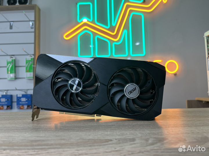 Видеокарта asus RTX 3070 Dual V2