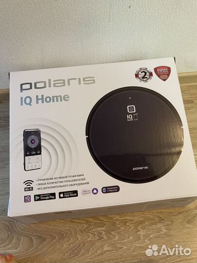 Робот пылесос polaris iq home