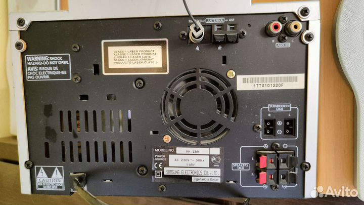 Музыкальный центр samsung