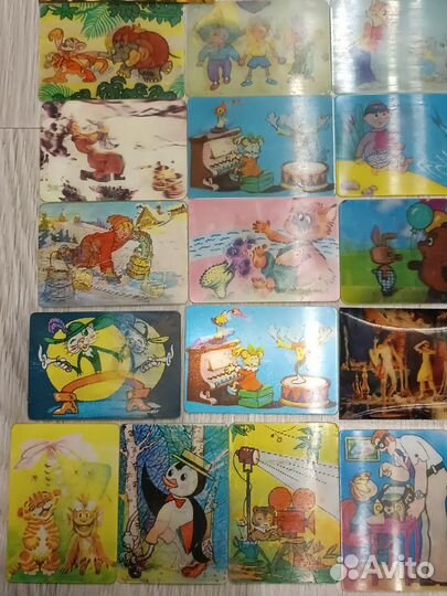 Календарики стерео и переливашки таблица умножения