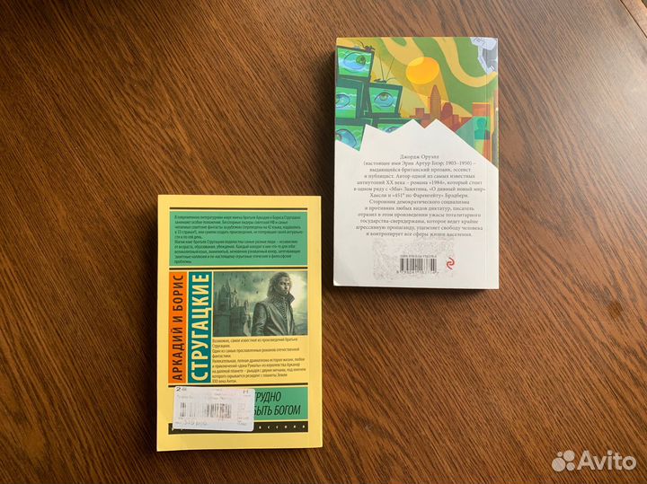 Книги «Трудно быть богом», «1984»