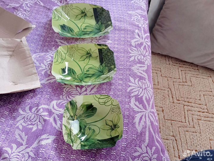 Набор посуды, 3 салатника новый