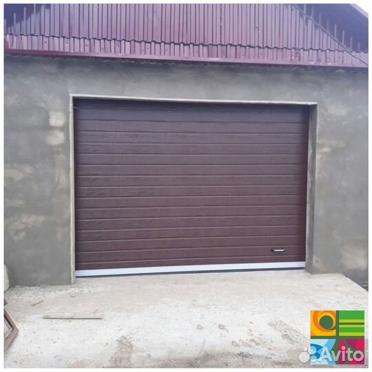 Гаражные ворота alutech