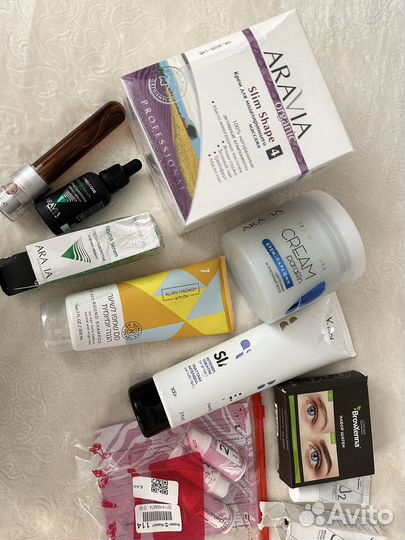 Крем, маска,краска для бровей, ламинирование