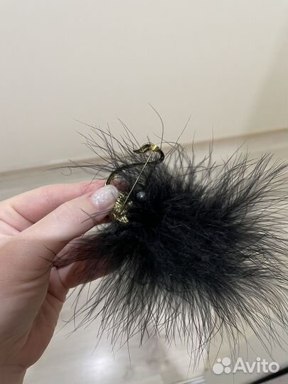 Серьги и брошь