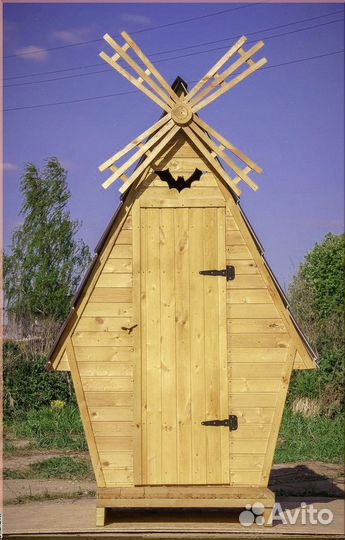 Дачный туалет с дельфином мйф 111