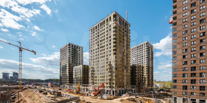 2-к. квартира, 65 м², 5/21 эт.