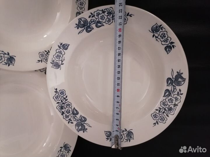 Тарелки зик Дулево СССР