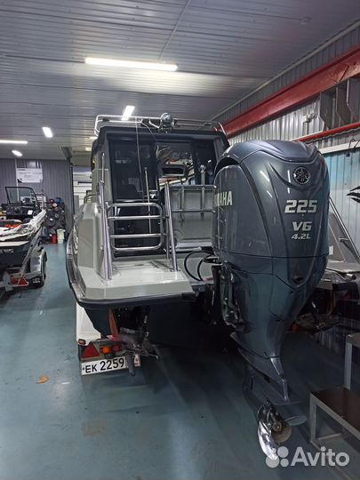 Алюминиевый катер NorthSilver Cabin 655