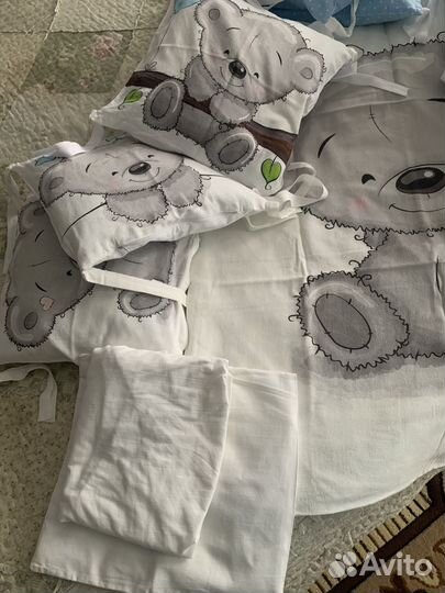 Бортики в кроватку