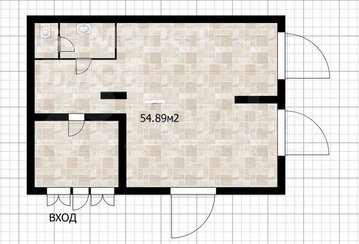 Сдам помещение свободного назначения, 55 м²