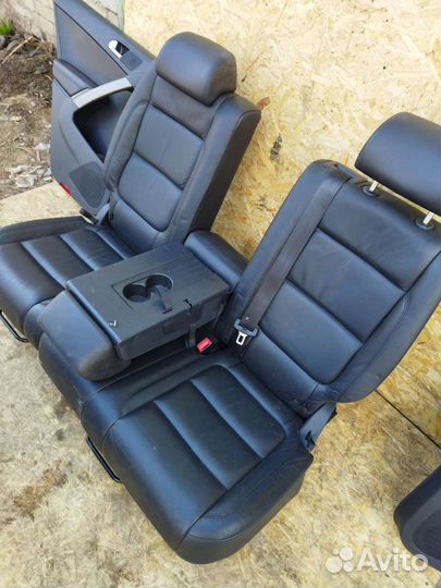 Кожаный салон Vw Tiguan 1