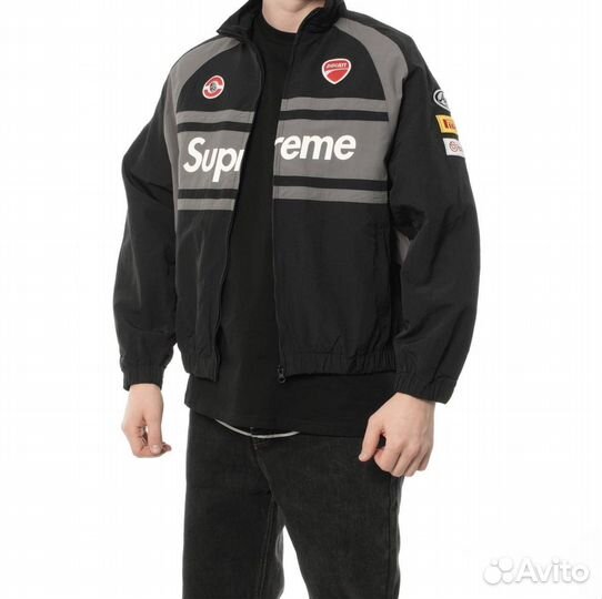 Куртка supreme ducati черная