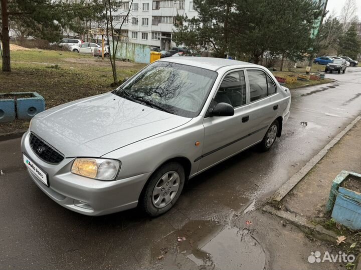 Hyundai Accent 1.5 МТ, 2007, 201 000 км