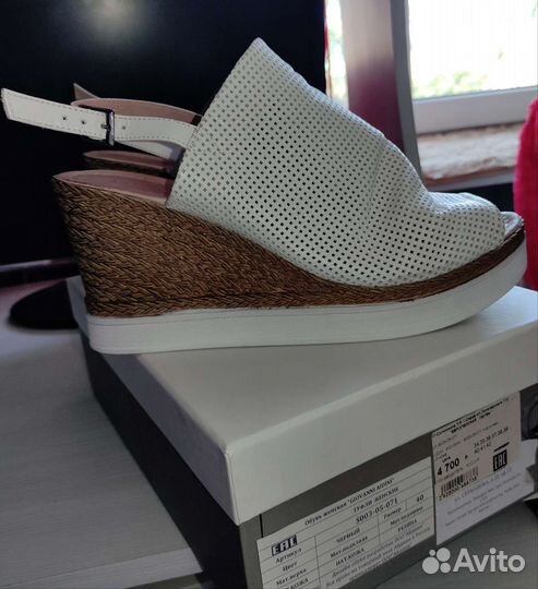 Босоножки женские 40 размер натуральная кожа