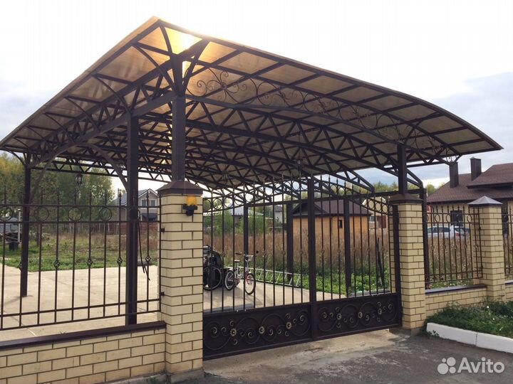 Кованные ворота