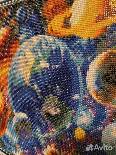 Алмазная вышивка готовая работа