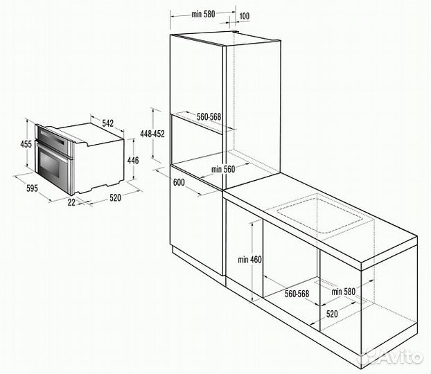 Микроволновая печь gorenje boc 5322 ax