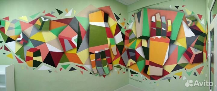 Роспись стен / Коммерческое оформление