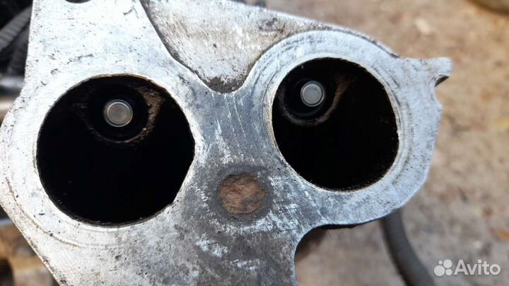 Впускной ресивер в сборе с форсункамии и датчиком