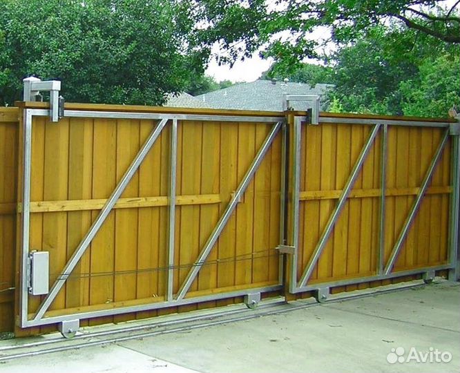 Откатные ворота со склада новые