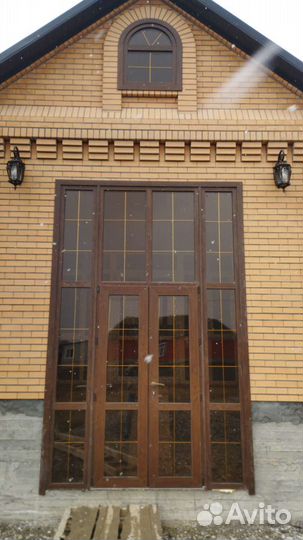 Пластиковые окна и двери,витражи