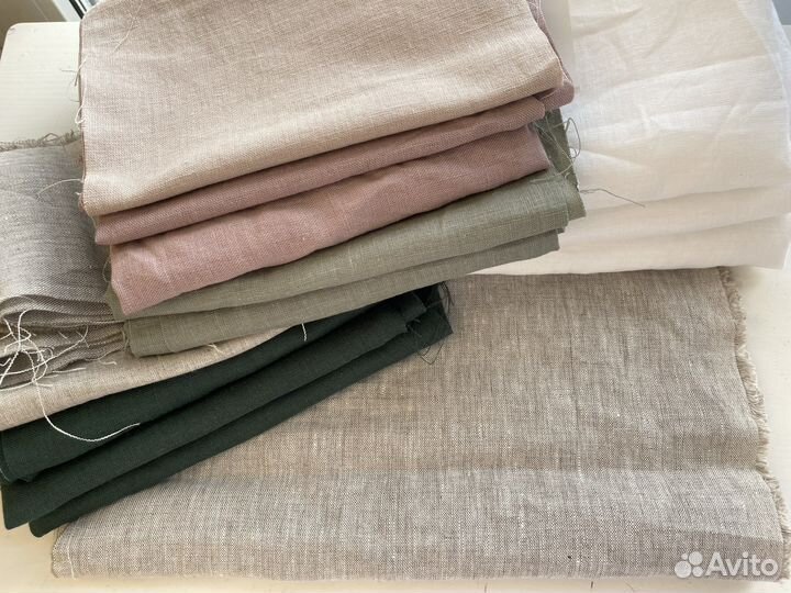Ткань для рукоделия. Лен 100