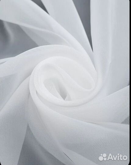 Тюль вуаль белый, новый в упаковке 300*270