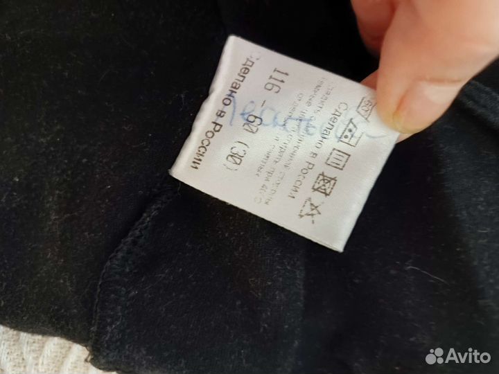 Балеро черное для девочки 116-122см