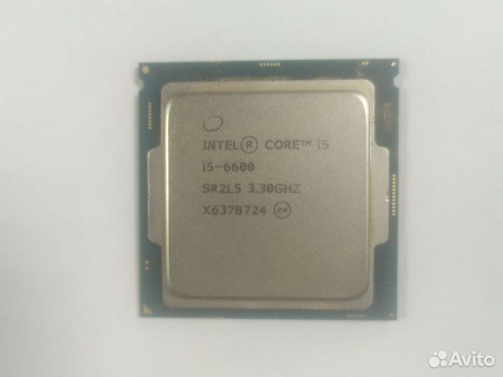 Процессор intel core i5 6600 s1151
