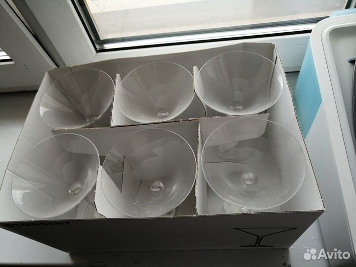 Бокалы новые