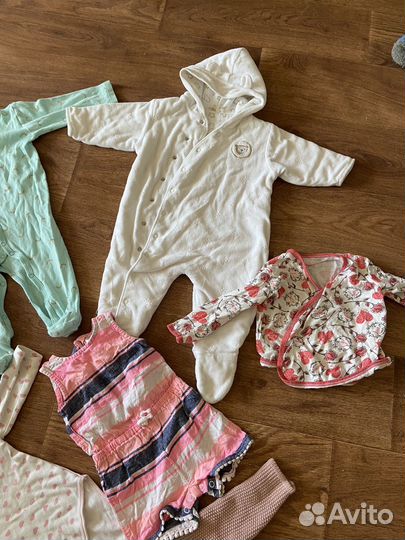 Детские вещи пакетом на девочку 62 68
