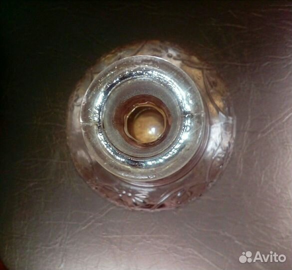 Графин розовое стекло СССР