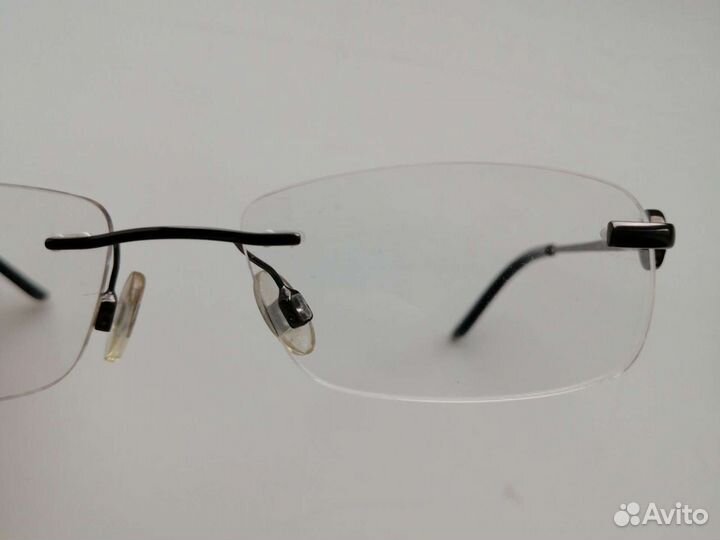 Новая оправа для очков безободковая женская