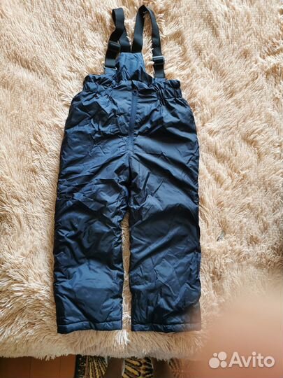 Штаны детские зимние для девочки 116