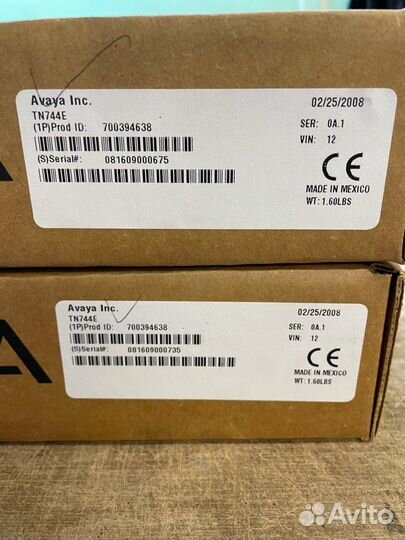 Avaya TN744E ID: 700394638