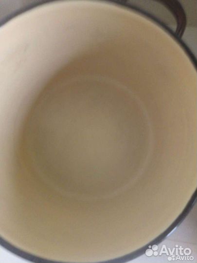 Кастрюли эмалированные