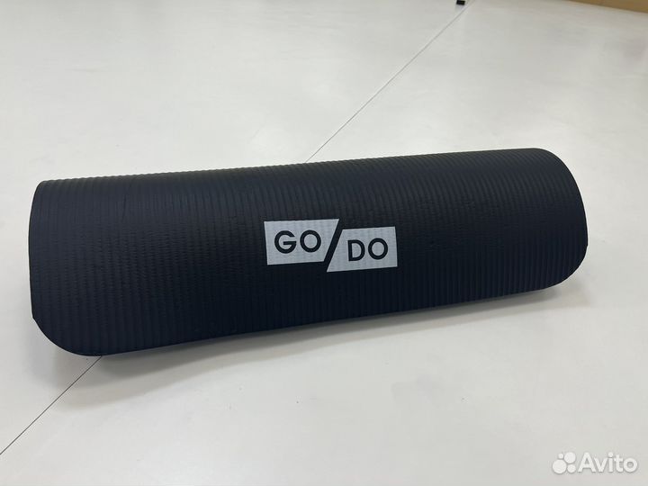 Коврик для йоги и фитнеса godo в чехле