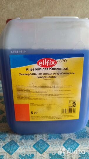 Чистящее средство eilfix 5 л концентрат