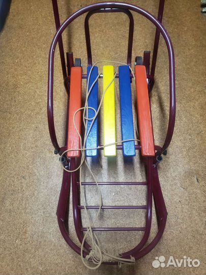 Санки на колёсах