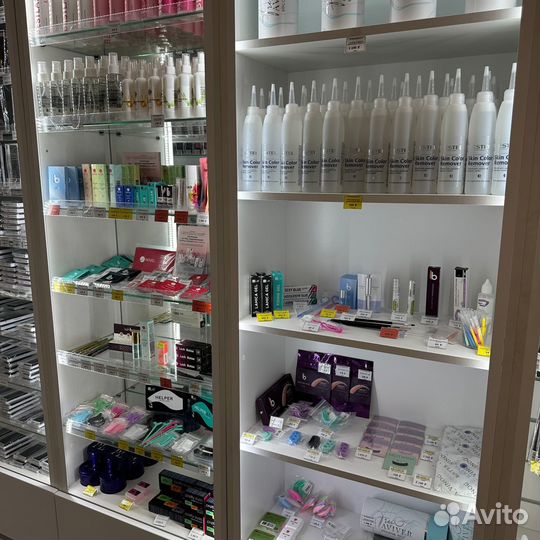 Материалы для ресниц, бровей, ногтей, депиляции