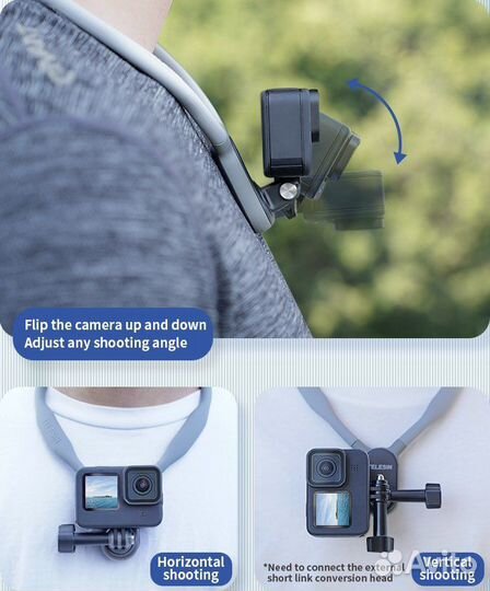 GoPro 12,11,10,9 Крепление-держатель