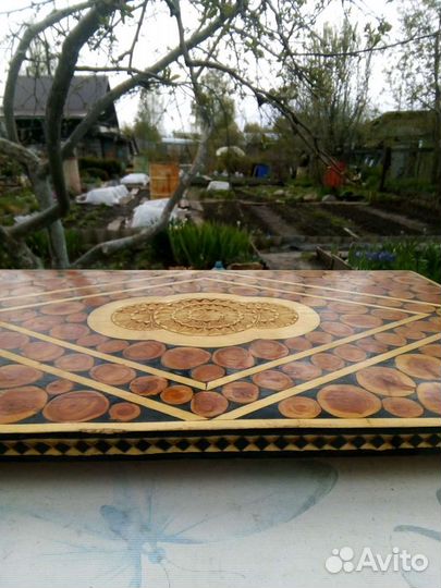 Панно из дерева СССР Интерьер Винтаж