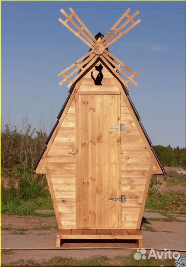 Дачный туалет с установкой DRE451