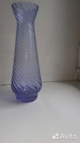 Ваза для цветов цветное стекло