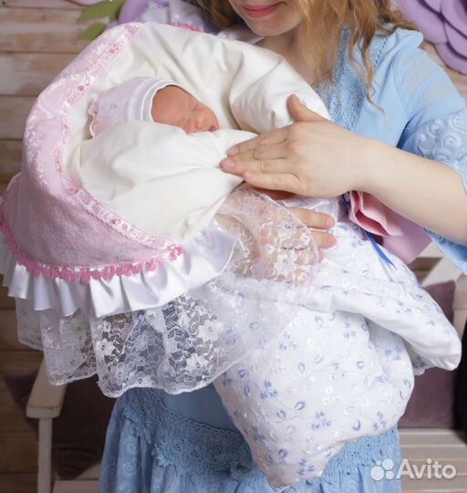 Конверт - одеялко на выписку Осень-весна +4 - +20