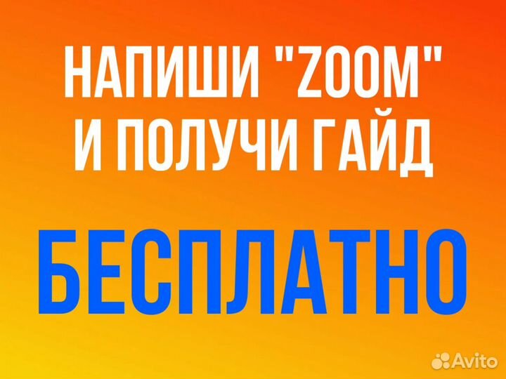 Zoom подписка 1/12 Мес Pro/Бизнес