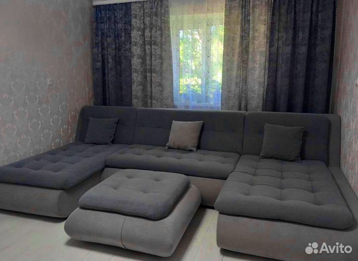 Угловой диван Валенсия антивандальный велюр